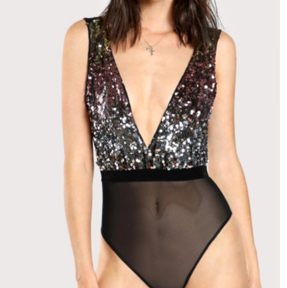 Sequin bodysuit